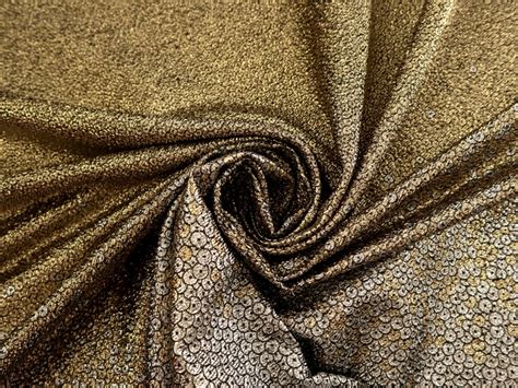 metalized polyester fabric|metallic fabric by the yard.